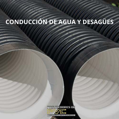 Conducción de Agua y Desagües