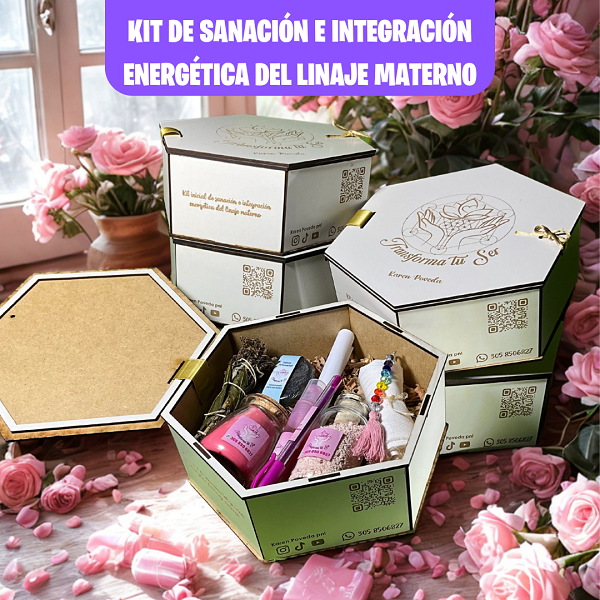 kit sanación e integración energética linaje materno transforma tu ser karen poveda calarcá quindío